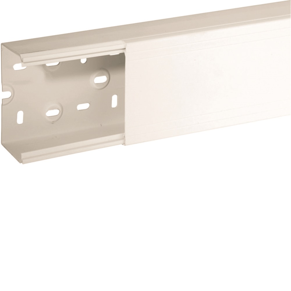 TA-N 100x60 W Canale porta apparecchi e porta cavi BIANCO