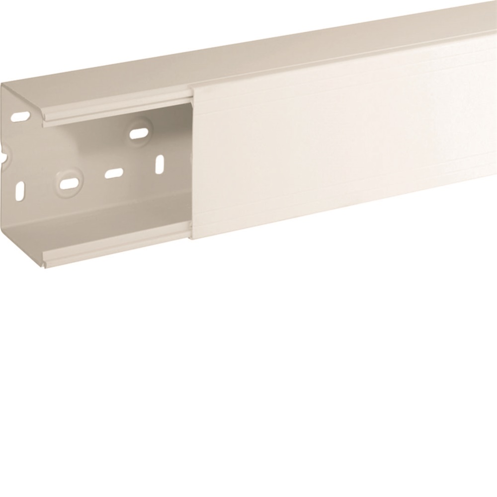 TA-N 100x80 W Canale porta apparecchi e porta cavi BIANCO