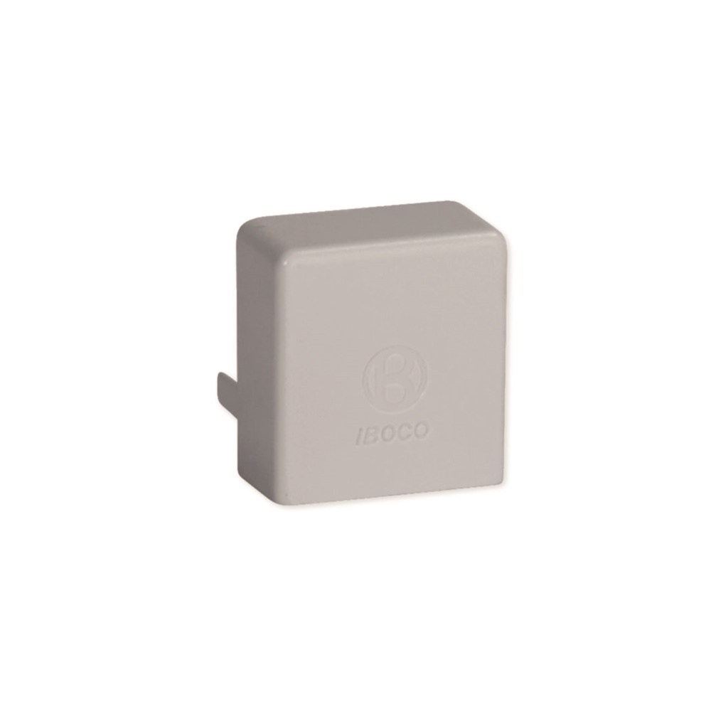 LAN 25x30 G Terminale per canali linee TA-EN GRIGIO