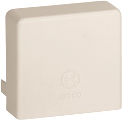 LAN 40x40 W Terminale per canali linee TA-EN BIANCO