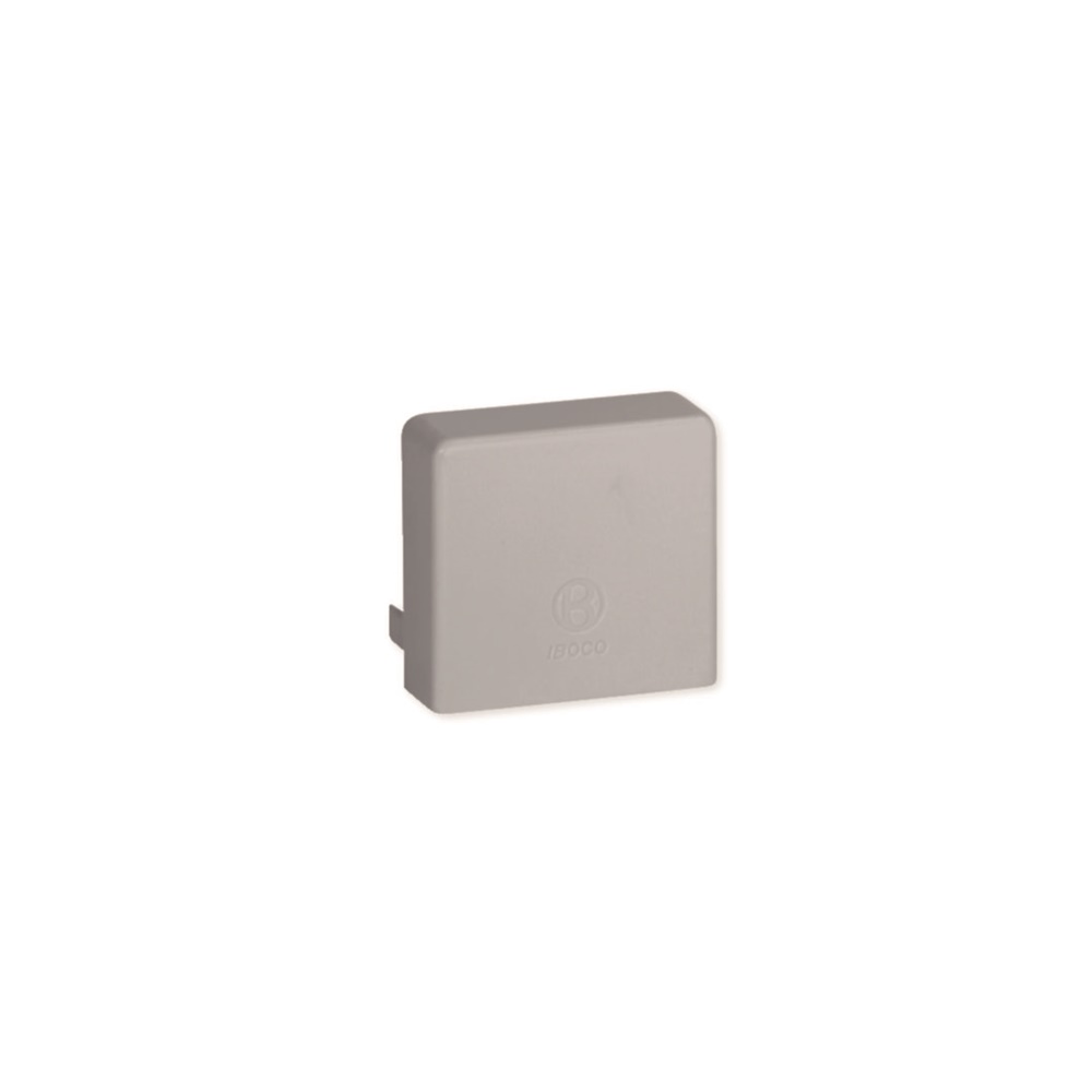 LAN 40x40 G Terminale per canali linee TA-EN GRIGIO