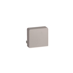 LAN 40x40 G Terminale per canali linee TA-EN GRIGIO