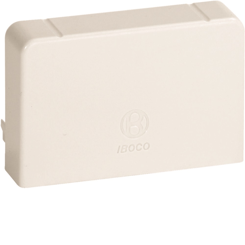 Terminale bianco per canali LAN 60x40 mm