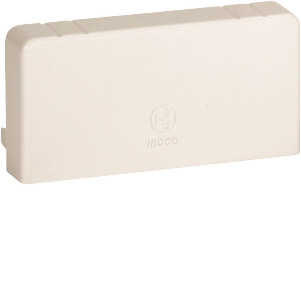 LAN 80x40 W Terminale per canali linee TA-N/TA-EN/TA-GN BIANCO
