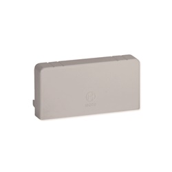 LAN 80x40 G Terminale per canali linee TA-N/TA-EN/TA-GN GRIGIO