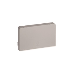 LAN 100x60 G Terminale per canali linee TA-N/TA-EN/TA-GN GRIGIO