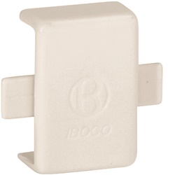 GAN 25 W Giunto coperchio per canali linee TA-EN BIANCO