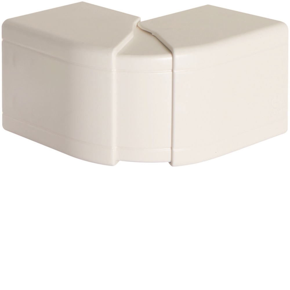 Angolo esterno NEAV 60x60 bianco per canaline elettriche TA-N/TA-EN/TA-GN, protezione cavi e installazione modulare per uffici e scuole