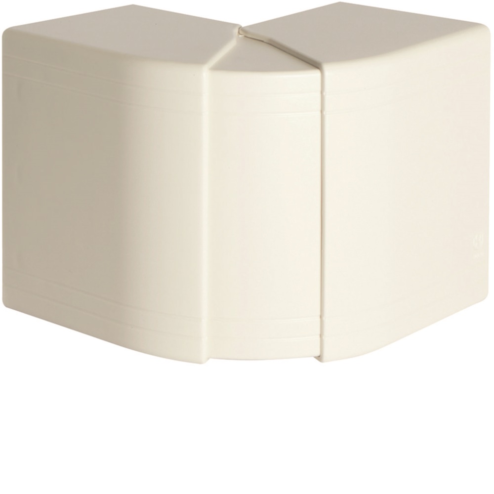 Angolo esterno canalina 120x80 mm bianco installazioni elettriche