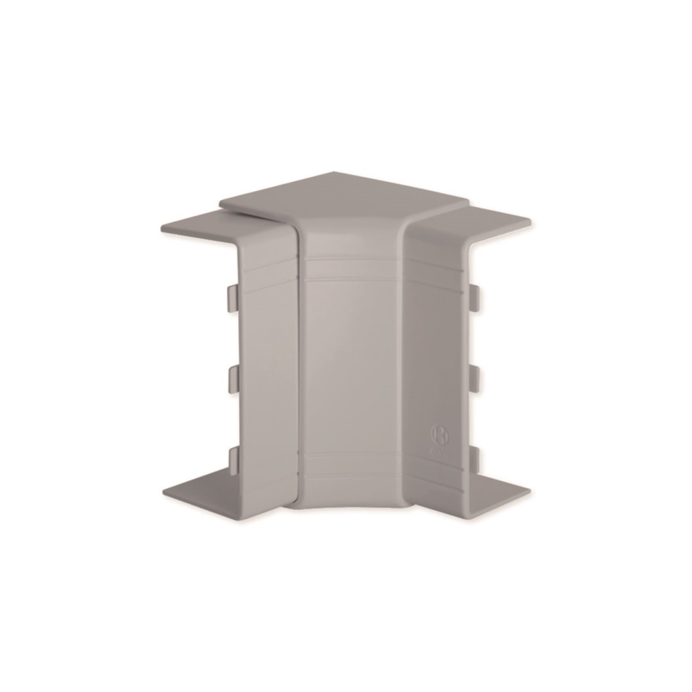 NIAV 100x40 G Angolo interno per canali linee TA-N/TA-EN/TA-GN GRIGIO