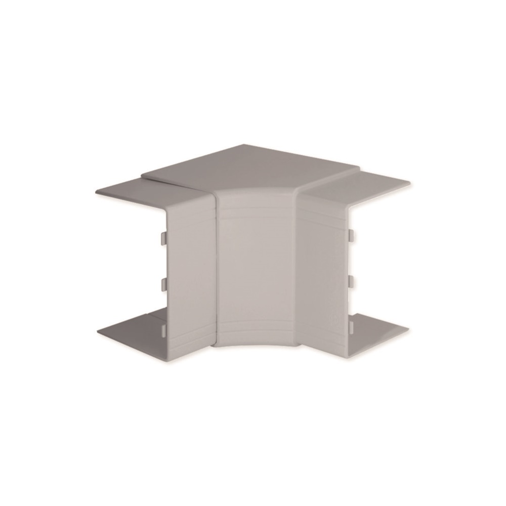 NIAV 120x80 G Angolo interno per canali linee TA-N/TA-EN/TA-GN GRIGIO