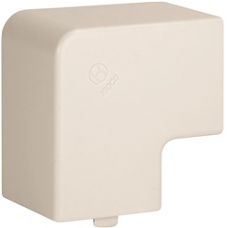 NPAN 40x40 W Angolo piano per canali linee TA-EN BIANCO