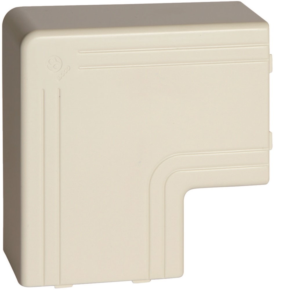 NPAN 80x60 W Angolo piano per canali linee TA-N/TA-EN/TA-GN BIANCO