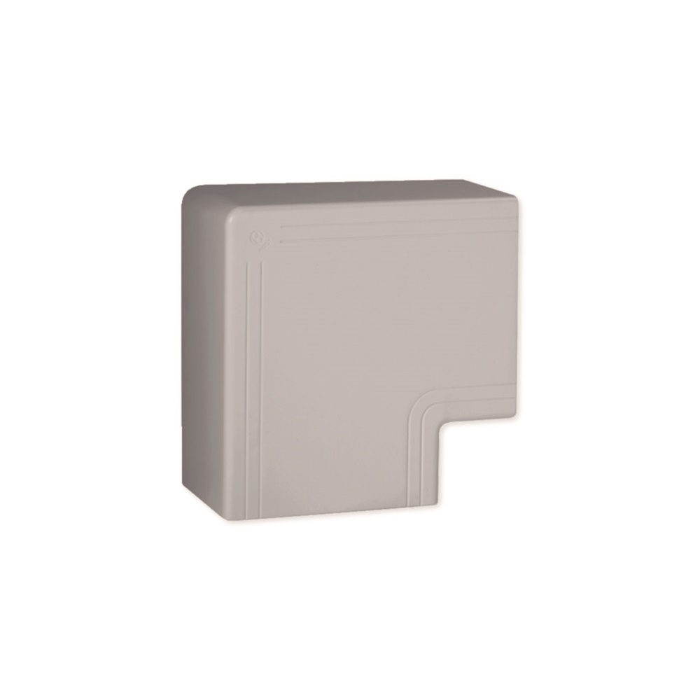 NPAN 120x80 G Angolo piano per canali linee TA-N/TA-EN/TA-GN GRIGIO