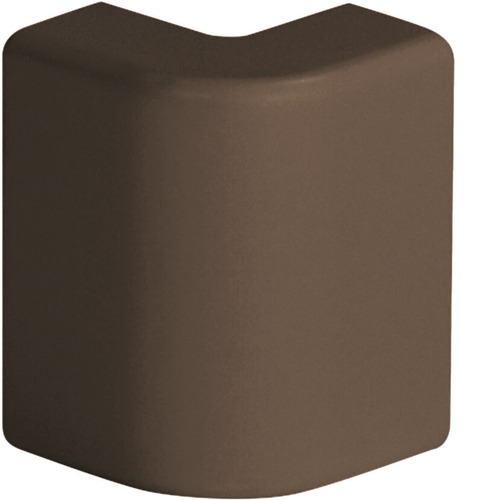 AEM 22x10 B Angolo esterno per minicanali TMC/TMU MARRONE