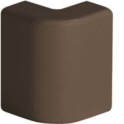AEM 22x10 B Angolo esterno per minicanali TMC/TMU MARRONE