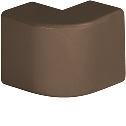 AEM 25x17 B Angolo esterno per minicanali TMC/TMU MARRONE