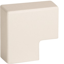 Angolo piano, Bocchiotti, per minicanali TMC e TMU. 45 mm x 18,5 mm.