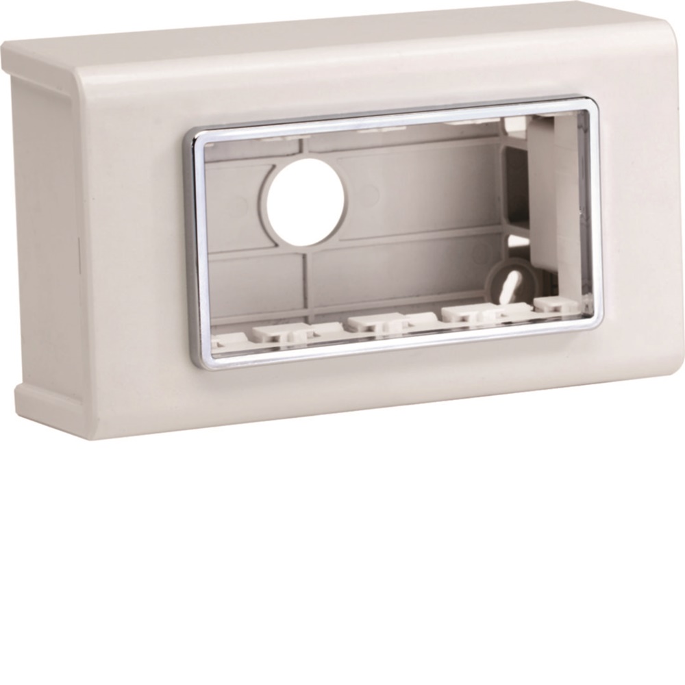SMN 4 AP W Scatola porta apparecchi autoportante 4 moduli linee TMC/TMU BIANCO