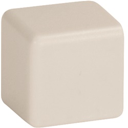 LM 15x17 W Terminale per minicanali TMC/TMU BIANCO
