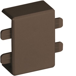 GM 22x10 B Giunto coperchio per minicanali TMC/TMU MARRONE