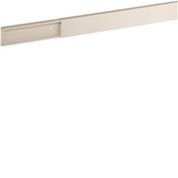 TMU 30/1x10 W Minicanale monoscomparto con coperchio avvolgente BIANCO