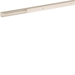 TMU 15/1x17 W Minicanale monoscomparto con coperchio avvolgente BIANCO
