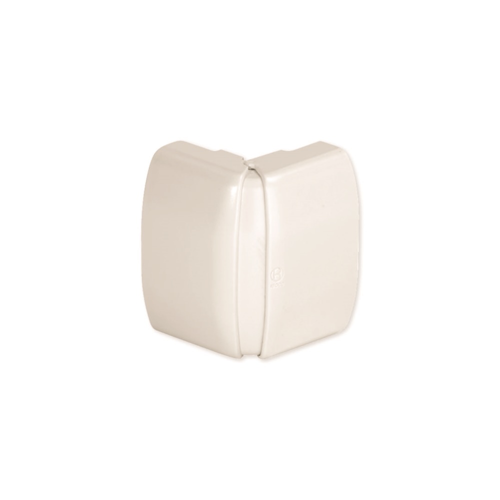 AECN W Angolo esterno variabile per canale cornice TCN BIANCO