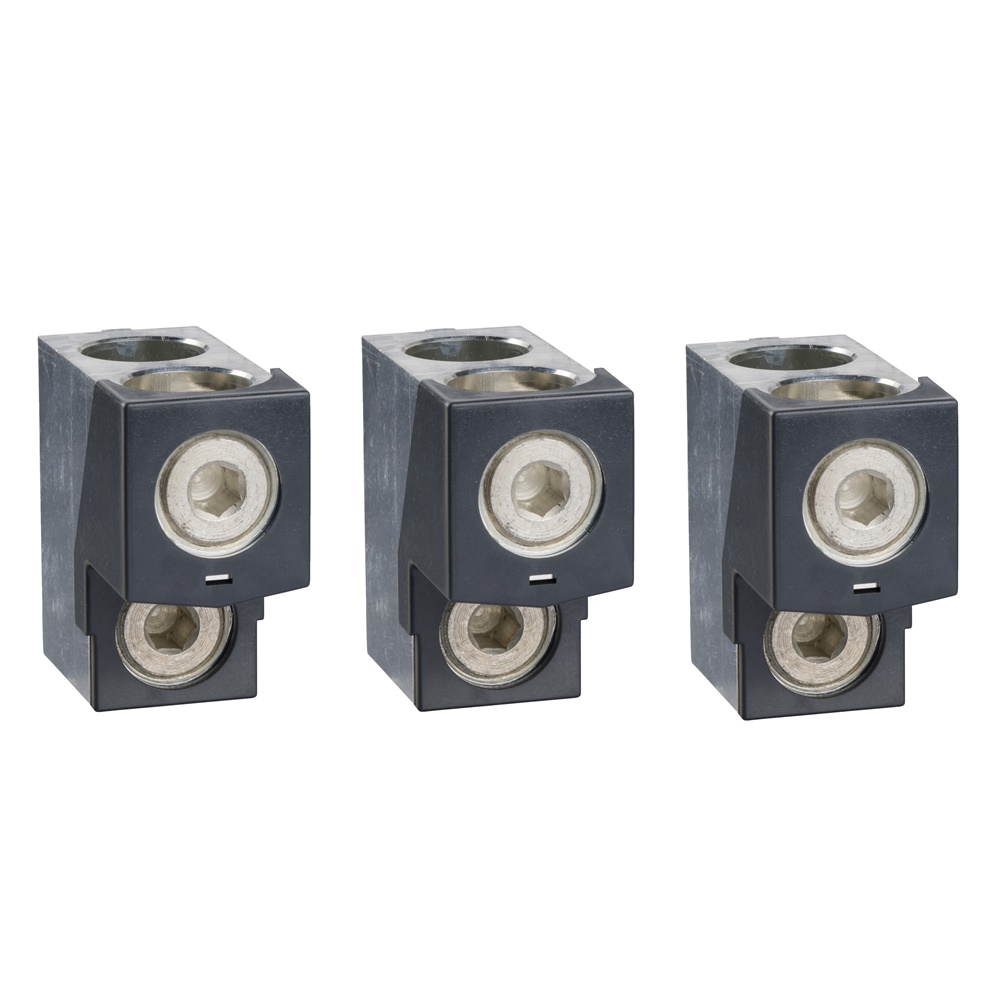 Connettori alluminio 3 morsetti 2 cavi 35-240 mm² per NSX400/630 EasyPact CVS
