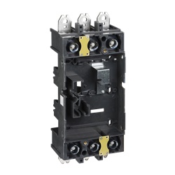 Base plug-in 3 poli per interruttori Compact NSX 400-630 installazione rapida e sicura