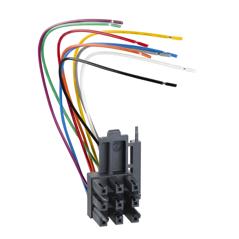 Connettore mobile 9 fili per cablaggio ausiliari Compact NSX 400/630 interruttori estraibili