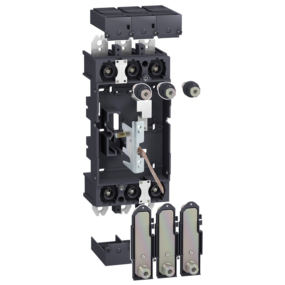 Kit estraibile interruttore 3 poli NSX400/630 con base plug-in per impianti elettrici