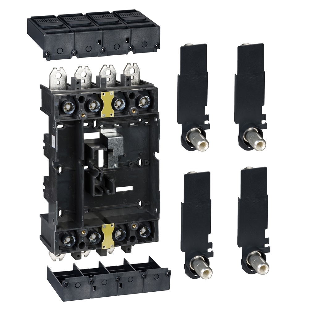 Kit estraibile 4 poli per interruttori Vigicompact NSX 400/630 con base plug-in sicurezza rapido collegamento