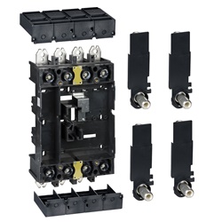 Kit estraibile 4 poli per interruttori Vigicompact NSX 400/630 con base plug-in sicurezza rapido collegamento