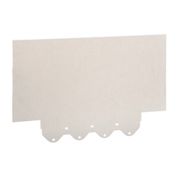 Schermo isolamento 4 poli 70 mm per interruttori Compact NSX 400/630 set 2 pezzi