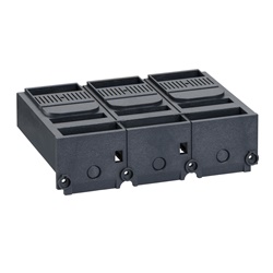 Copriterminali corto 3 poli isolamento protezione IP40 per dispositivi NSX400-630