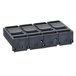 Coprimorsetto corto 4 poli isolamento protezione IP40 per dispositivi NSX400/630 EasyPact CVS