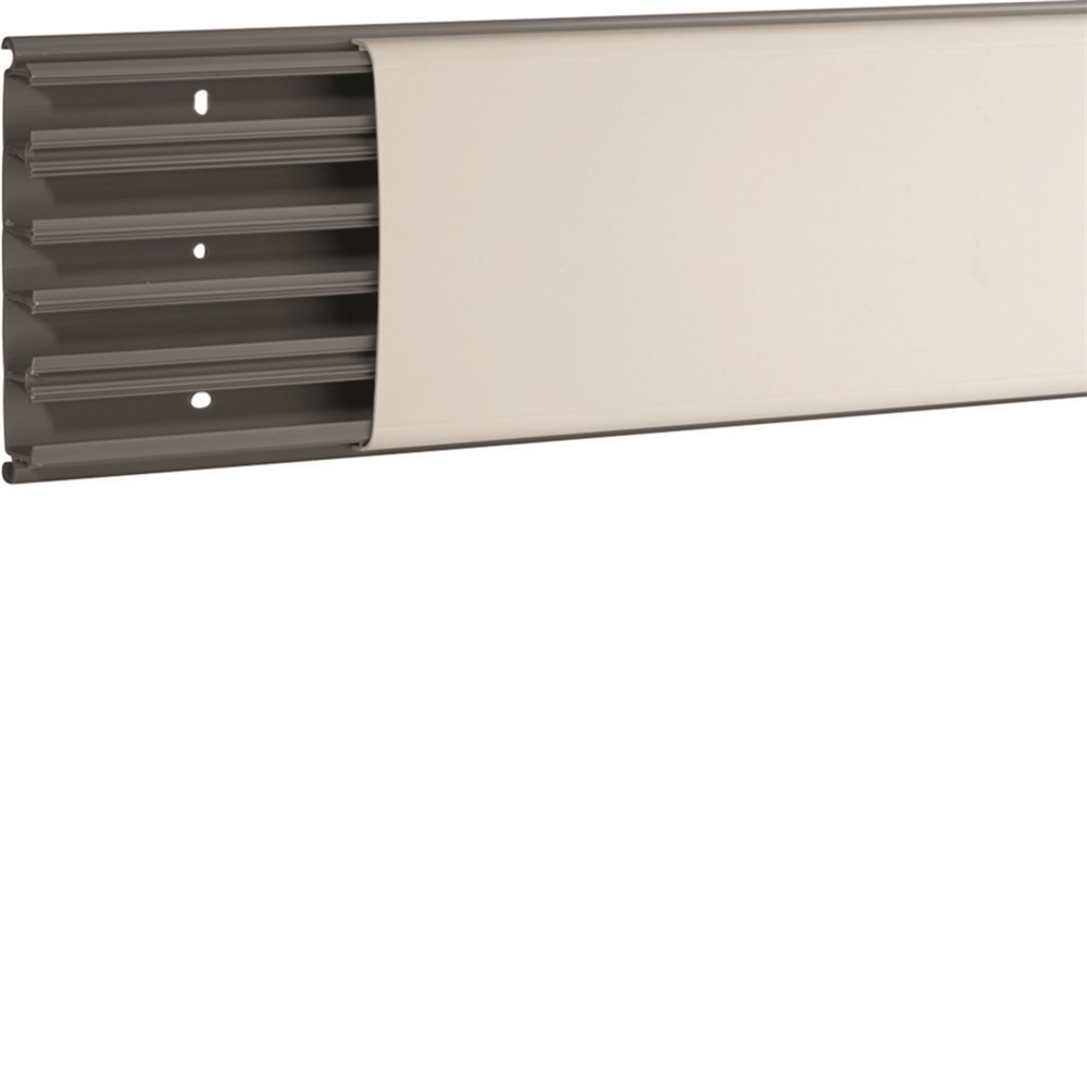 TBA W Canale battiscopa/cornice 5 scomparti BIANCO