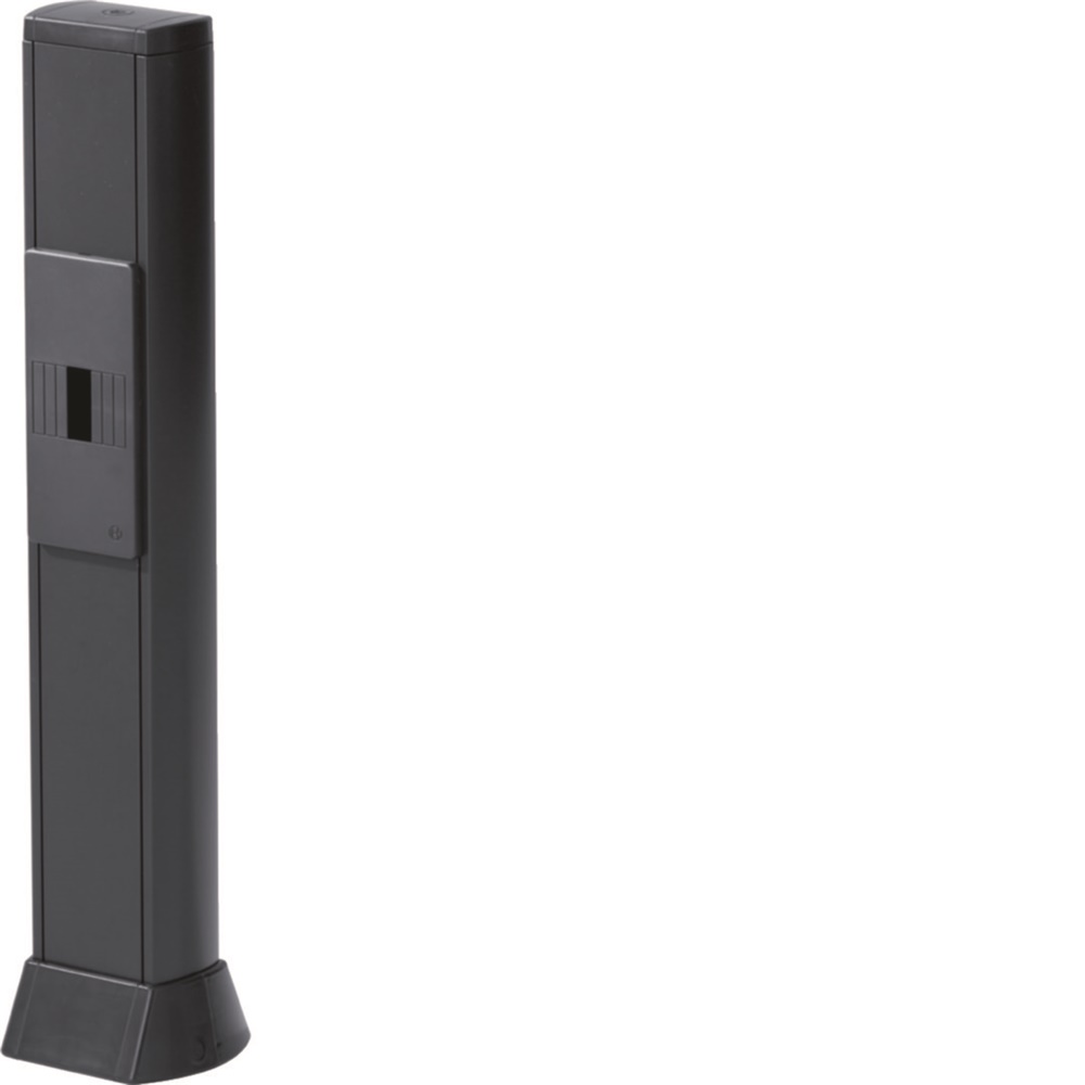BIS 1500 NR Colonna bifacciale in alluminio porta apparecchi NERO ARDESIA