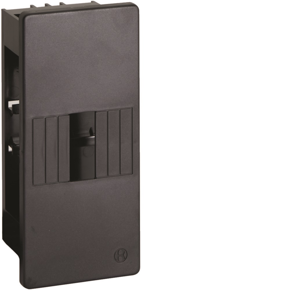 CMA-4N NR Centralino 4 moduli DIN per linee ALU-B, BIS, UNA, NERO ARDESIA