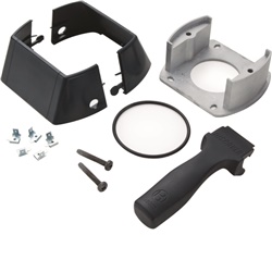 KIT BASE UNA Kit base-pavimento colonna UNA NERO ARDESIA