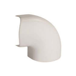 CAP 90x60 WE Angolo piano per canali condizionamento CND BIANCO EVEREST