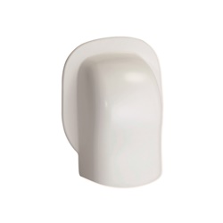 CCM 90x60 WE Curva muro per canali condizionamento CND BIANCO EVEREST