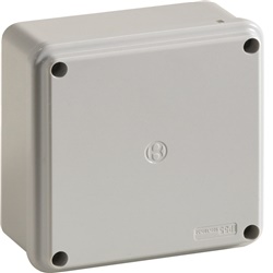 IP56 01 VM Cassetta di derivazione stagna da parete con viti metalliche GRIGIO