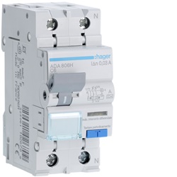 DIFF MAGN ACC 1PN 30MA A 6A 4.5KA C