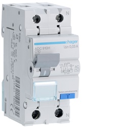 DIFF MAGN 1PN 30MA AC 10A 6KA C 2M