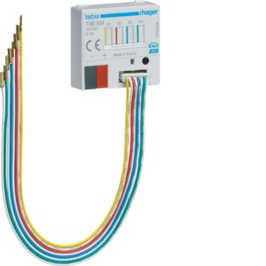 MOD.KNX TP 4 IN INCASSO