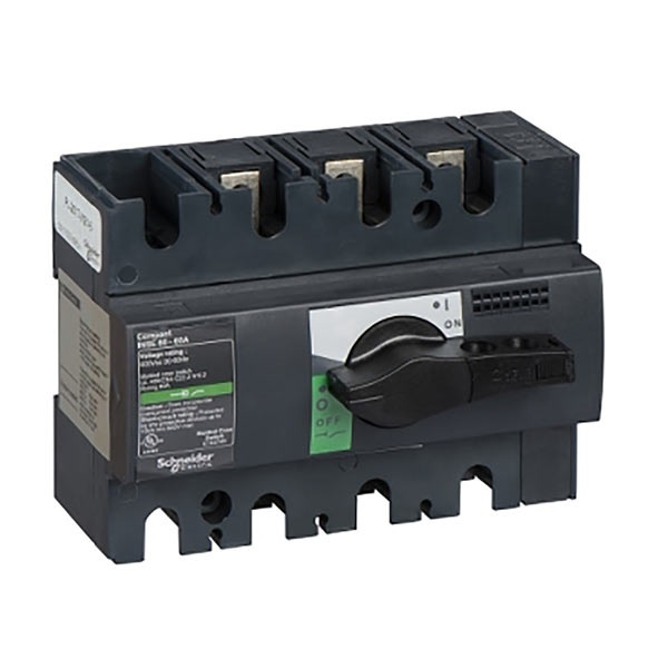 INSE80 60A 3P manopola nera