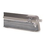 RINO PLAFO INOX-PC RIF 2X36W T8 ELE