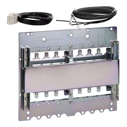 Piastra interblocco meccanico per dispositivi Compact NSX 100/160/250 sistema sicurezza elettrica montaggio guida